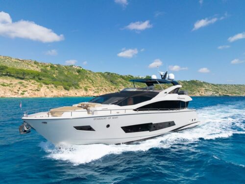 Luxusyacht Sunseeker 86 "Stardust of Mary"
