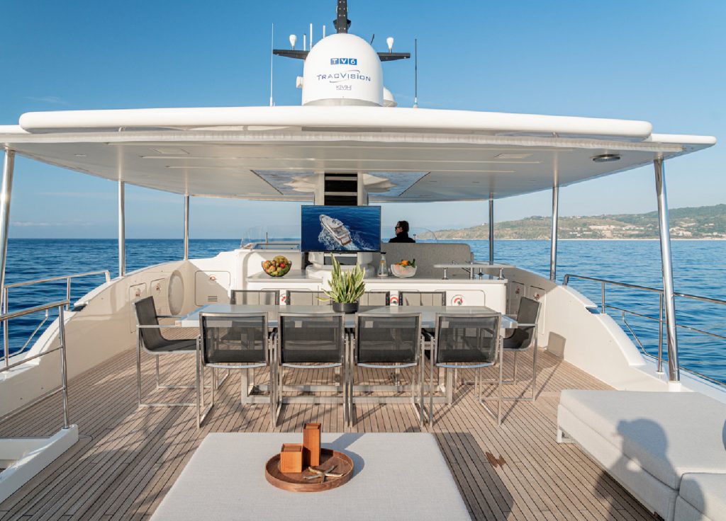 Sanlorenzo SD90 "Unicka" – Deck