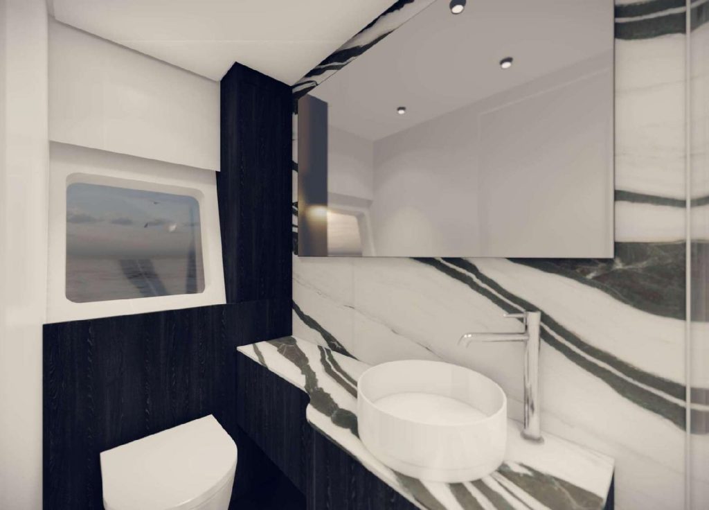 Moon Yacht „Seabarit LX" – Bad