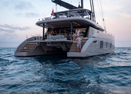 Luxusyacht Sunreef 80 „Shades of Grey“