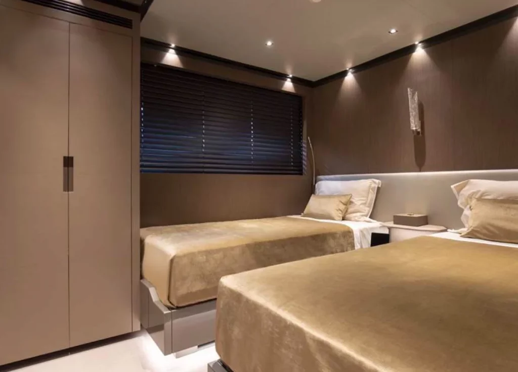 Baglietto 40m "Panam" – Kabine