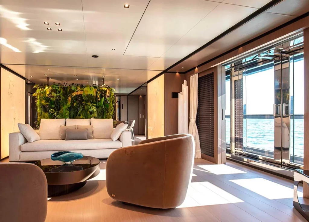 Baglietto 40m "Panam" – Innenbereich