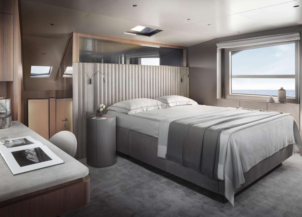 Sanlorenzo SL 90 Asymmetric "Seven" – Kabine