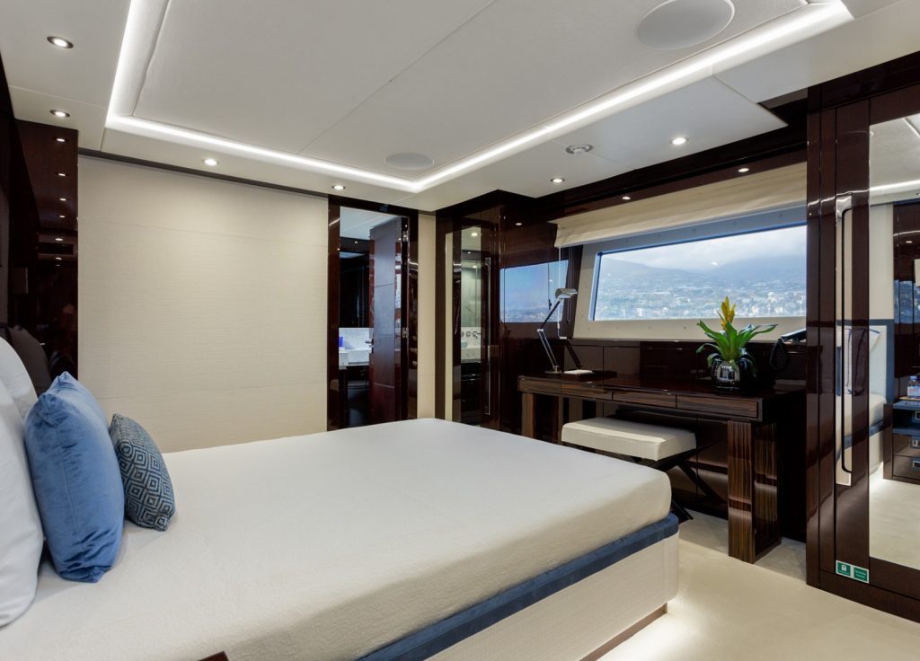 Sunseeker 131 "No.9" – Kabine