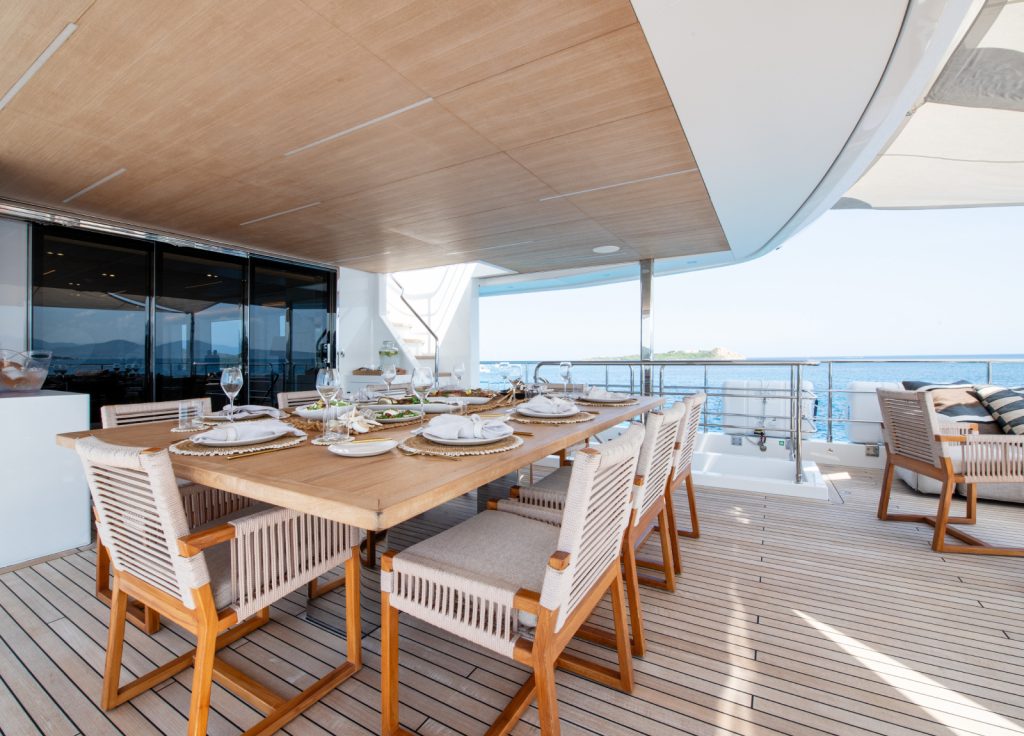 Cantiere Delle Marche "Sabai" – Essbereich
