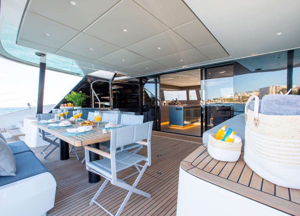 Sunreef 60 "Sunbreeze" – Oberdeck