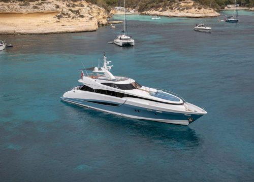 Luxusyacht Evolution Yachts 34m "Benita Blue"