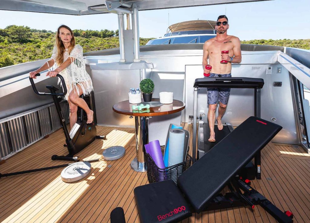 Admiral 35 "Anavi" – Fitnessbereich