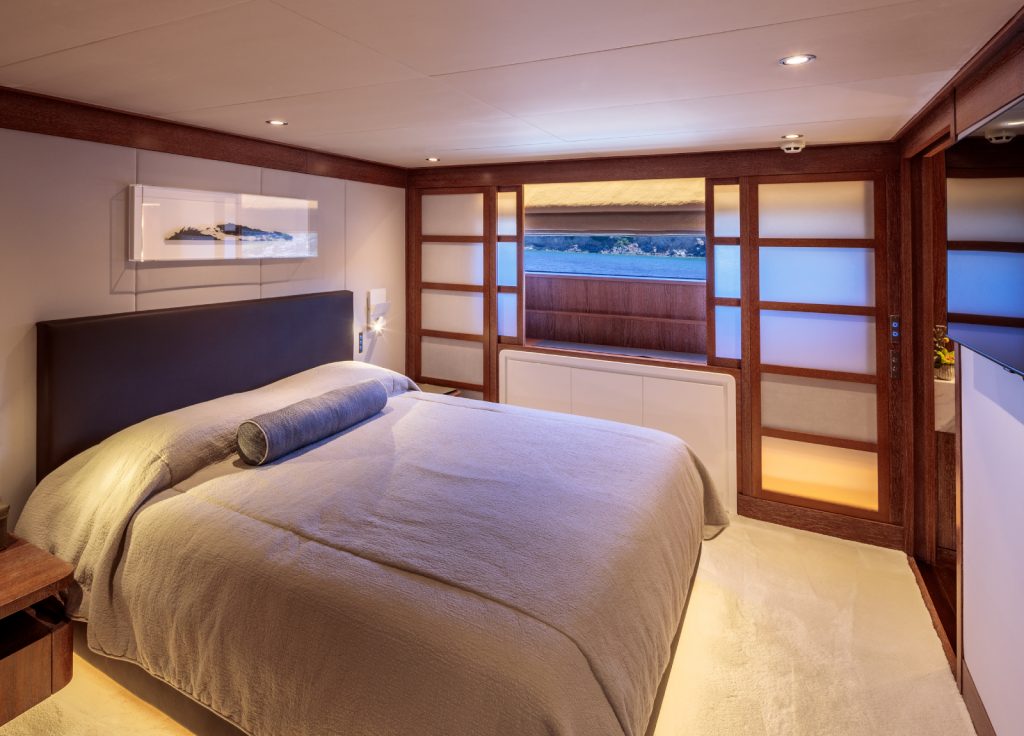 Cantieri di Pisa Akhir 100 "Shooting Star" – VIP-Kabine