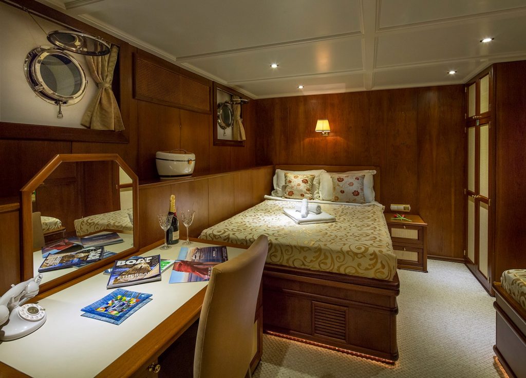 Aegean Yachts 131 "Donna Del Mare" – Kabine