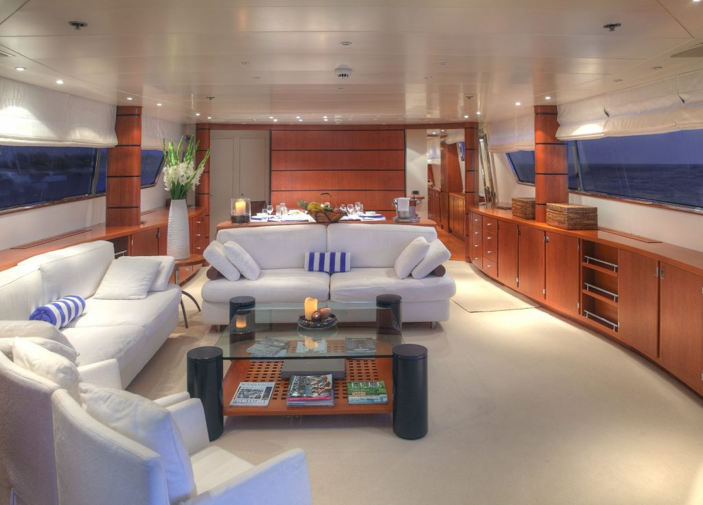 Sanlorenzo 100 "Carom" – Lounge