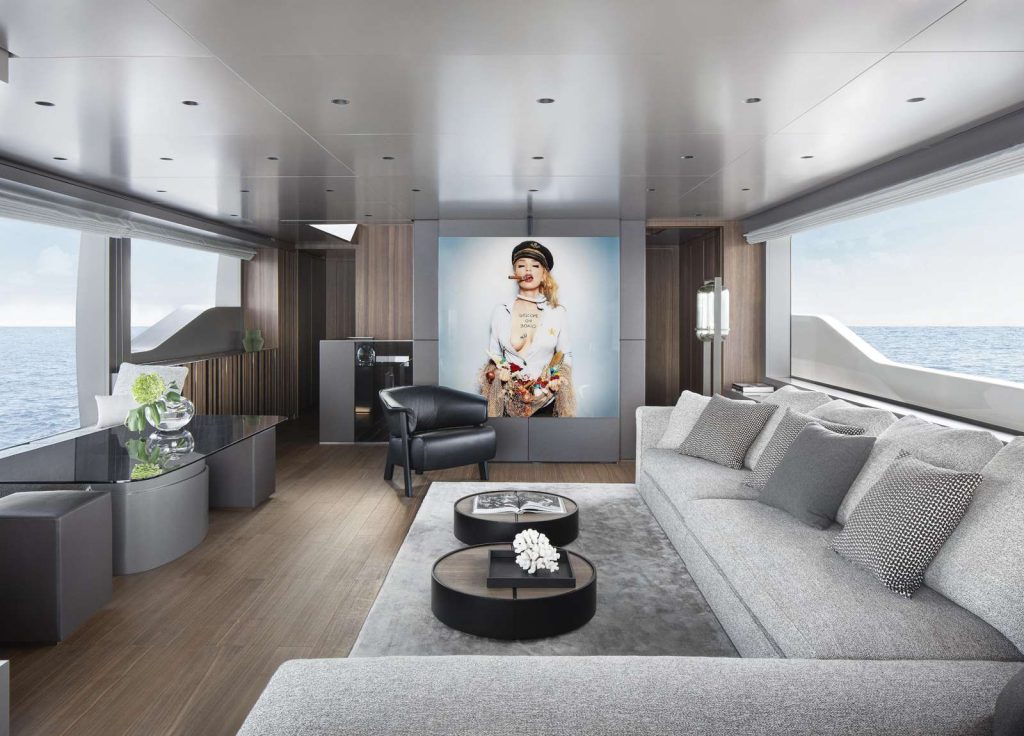 Sanlorenzo SL 90 Asymmetric "Seven" – Lounge