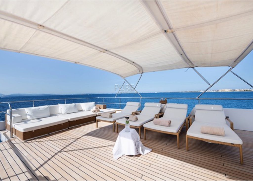Navetta 31 "Semaya" – Oberdeck