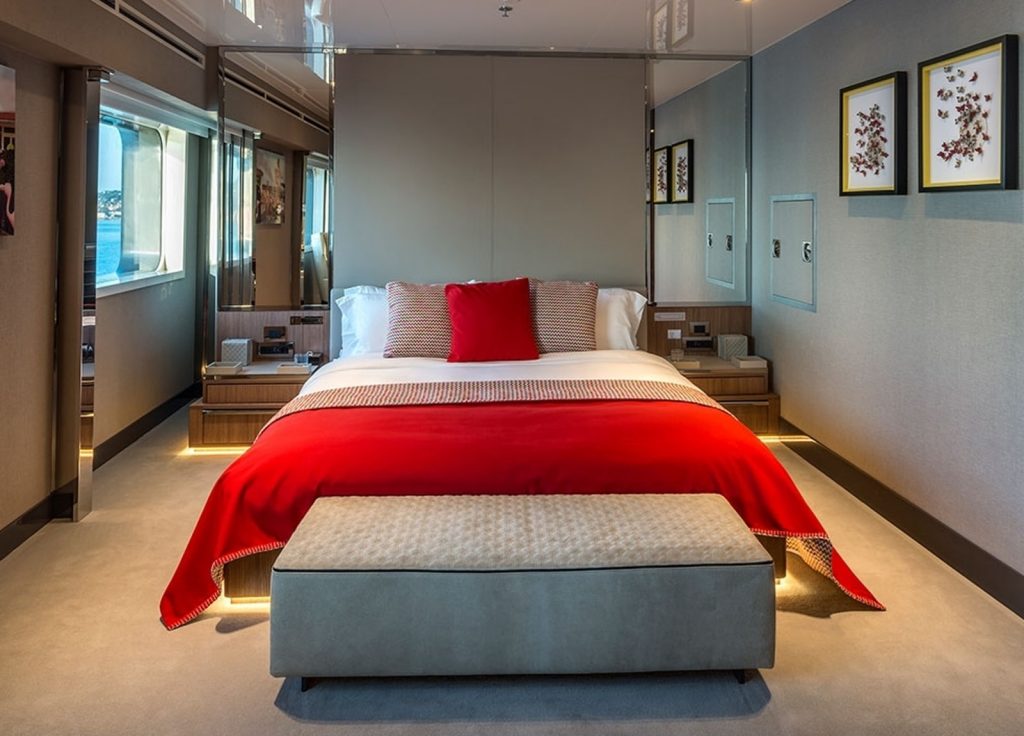 Austal 72m “Marquise” – master suite