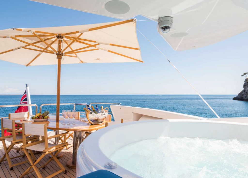 Evolution Yachts 34m "Benita Blue" – Pool
