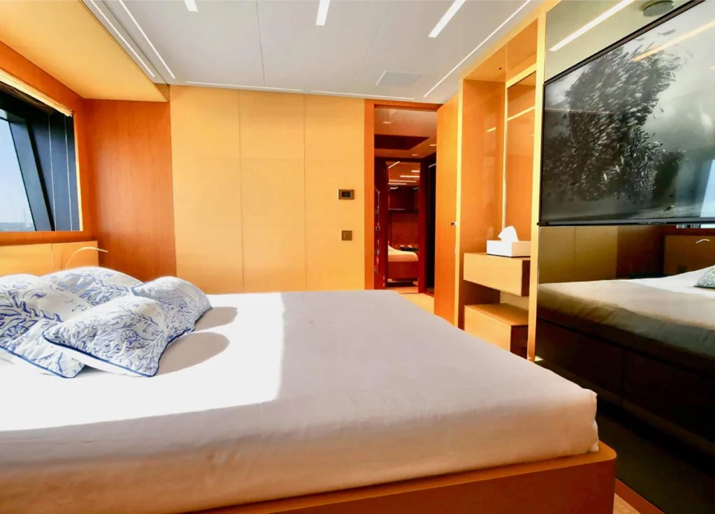 Riva Corsaro 100 "Basilic" – VIP-Kabine