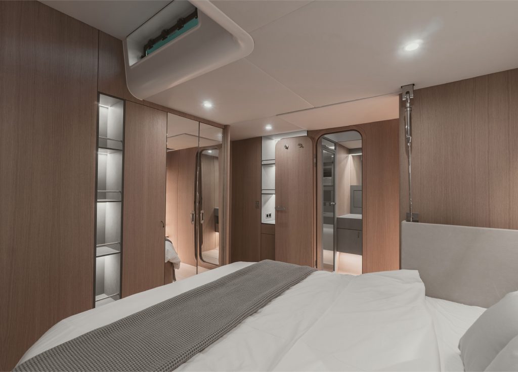 Yacht Y8 Fixed Keel "Nadamas" – Kabine