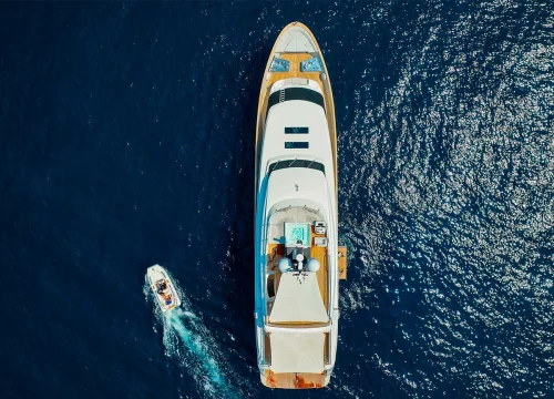 Luxusyacht Sanlorenzo 34m "Tiny Wave"