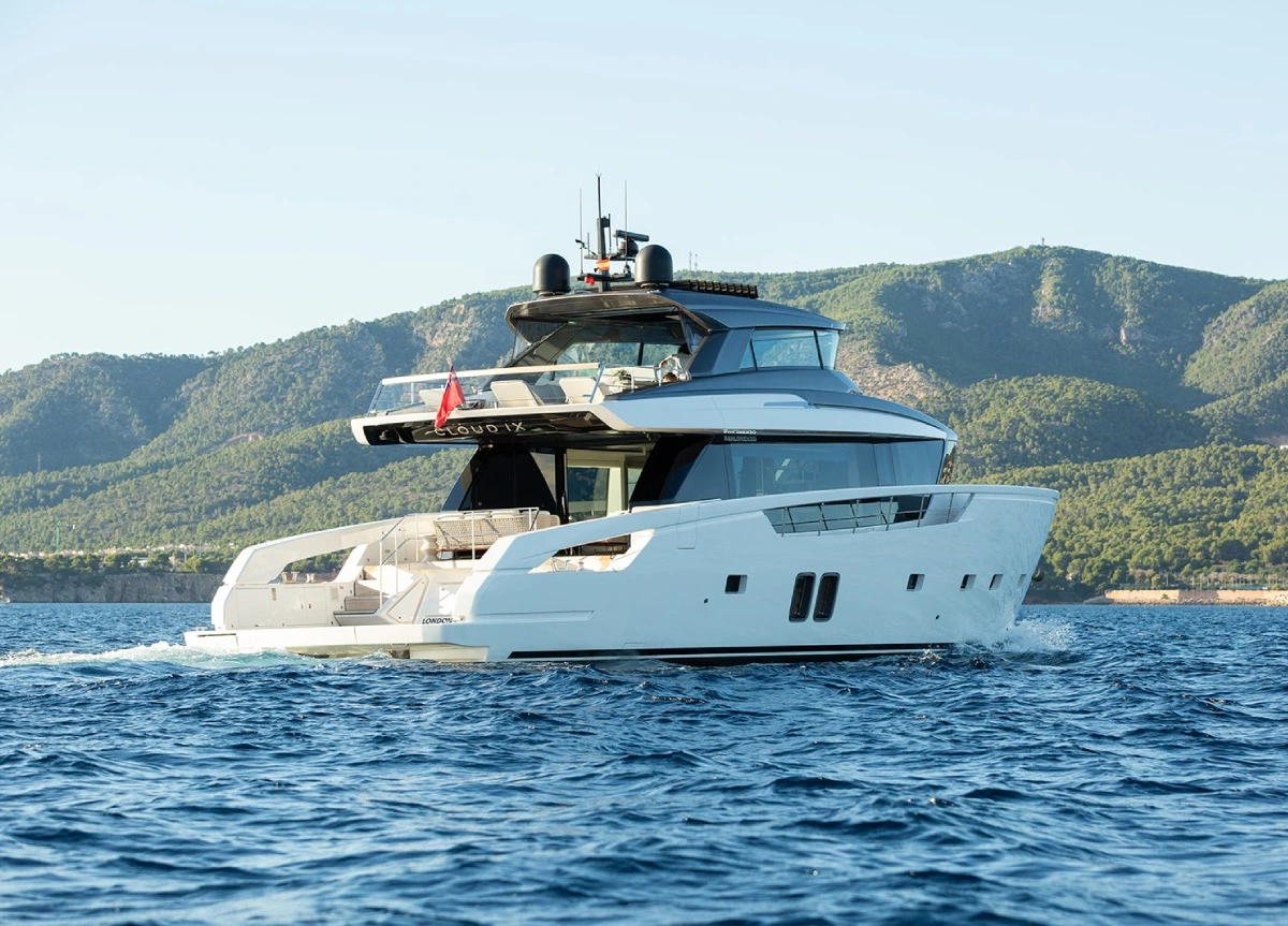 Luxusyacht Sanlorenzo SX76 "Cloud IX"