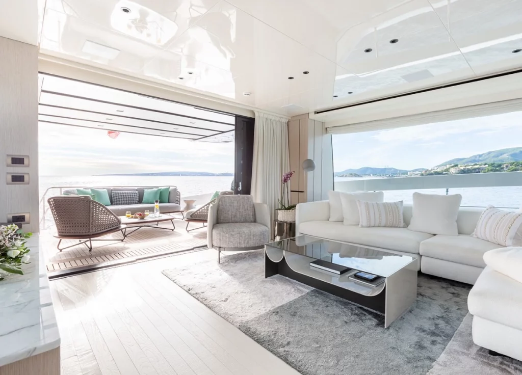 Sanlorenzo SX76 "Cloud IX" – Lounge