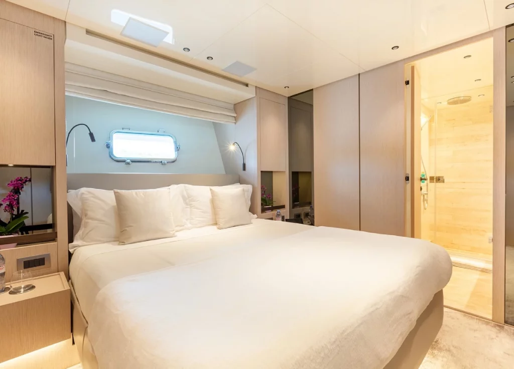 Sanlorenzo SX76 "Cloud IX" – VIP-Kabine