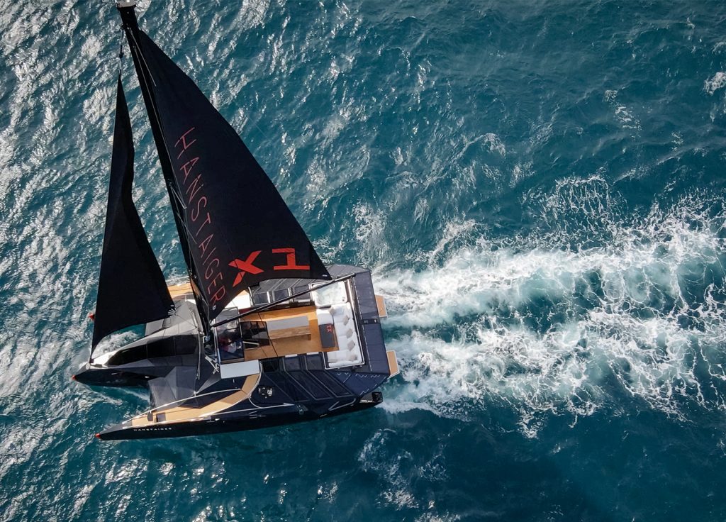 Trimaran "Hanstaiger X1" – Ansicht 2
