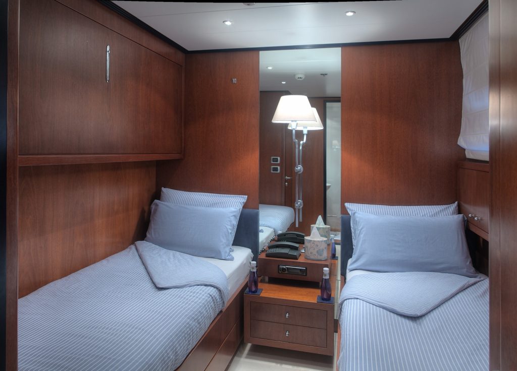 Sanlorenzo 100 "Carom" – Kabine