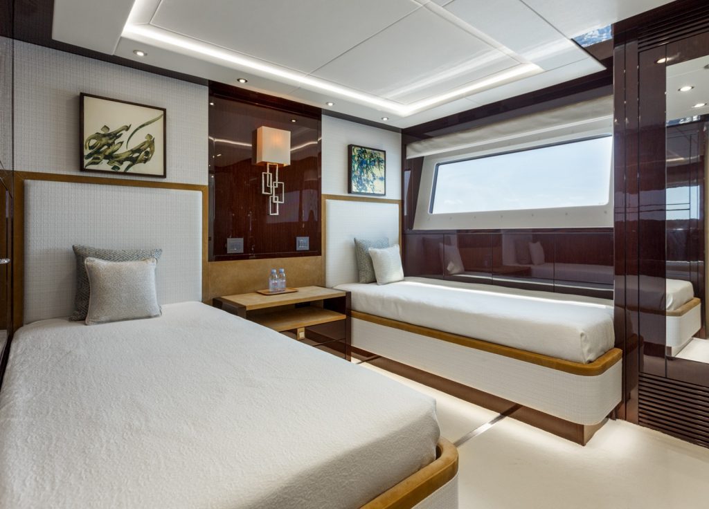 Sunseeker 131 "No.9" – Kabine