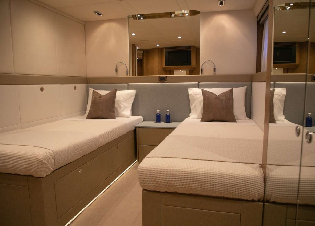Evolution Yachts 34m "Benita Blue" – Kabine