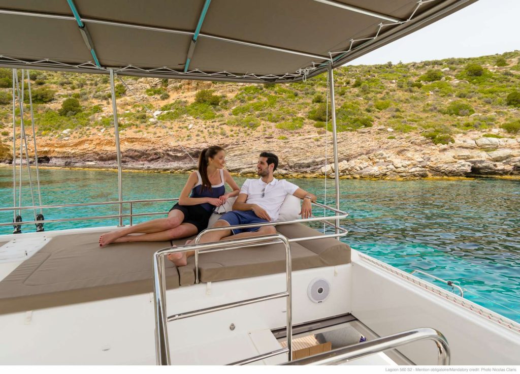Lagoon 560 S2 "Moya" – Oberdeck