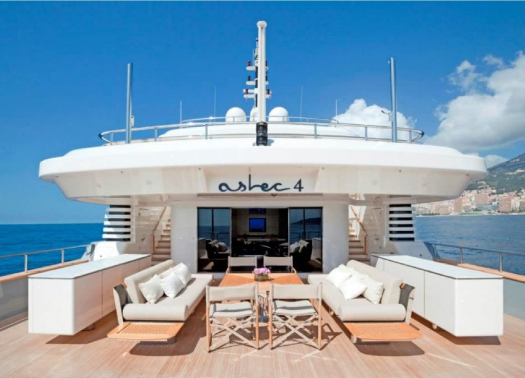 Rossinavi 48m "Aslec 4" – Oberdeck