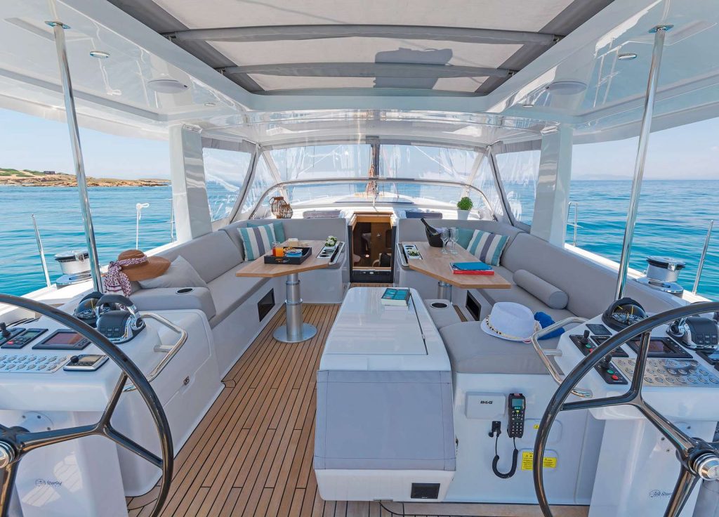 Hanse 675 "Alizee" – Oberdeck