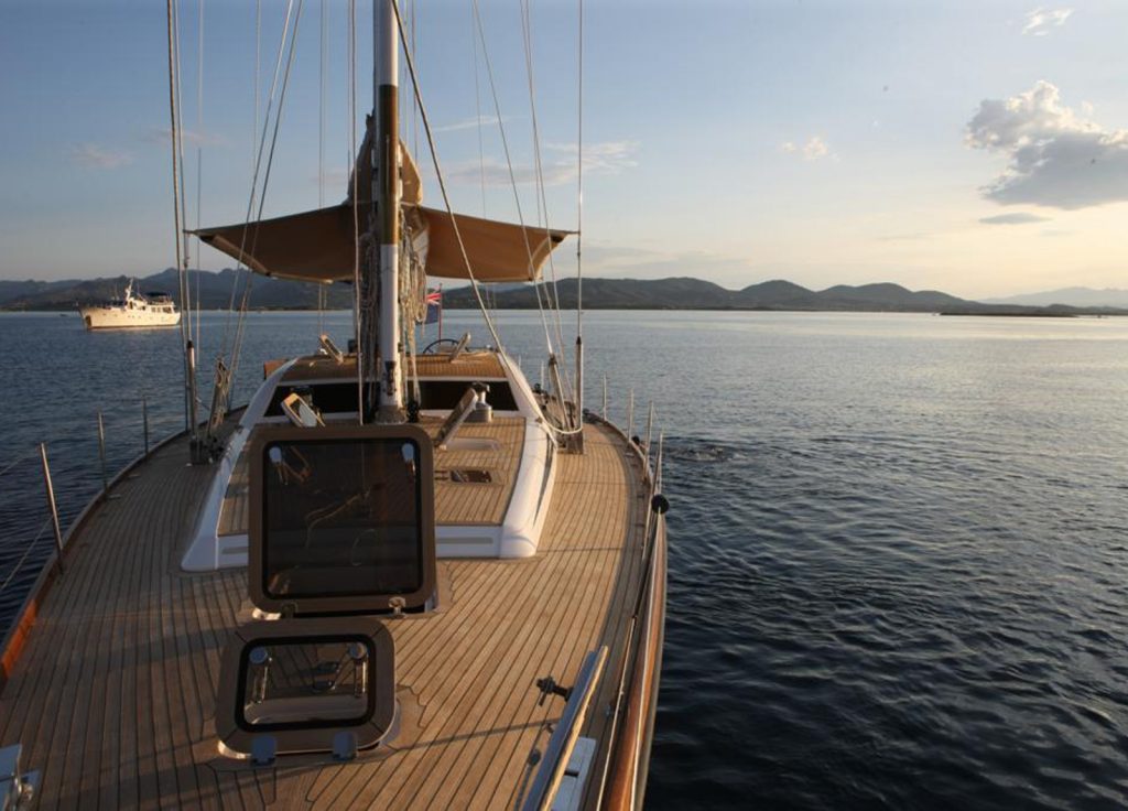 Nautor's Swan 20m "Constanter" – Oberdeck