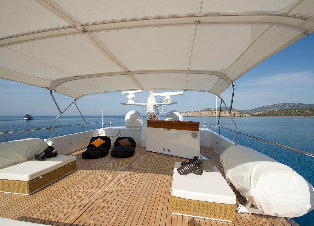 Navetta 31 "Semaya" – Oberdeck