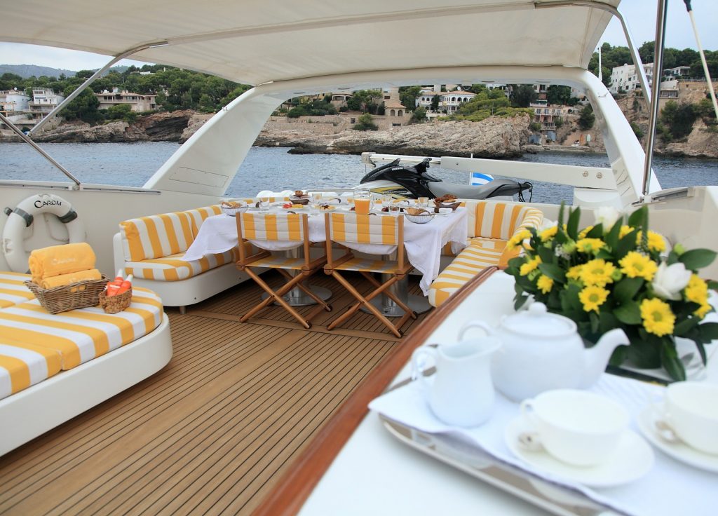 Sanlorenzo 100 "Carom" – Oberdeck