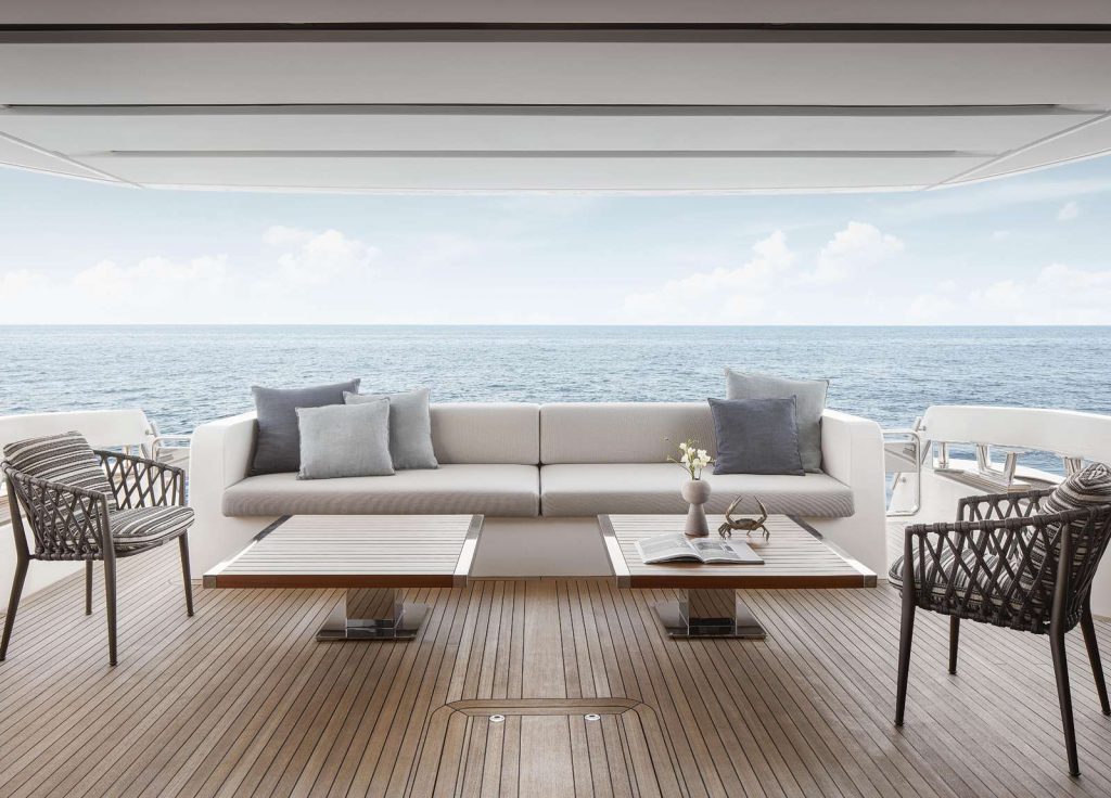 Sanlorenzo SL 90 Asymmetric "Seven" – Oberdeck
