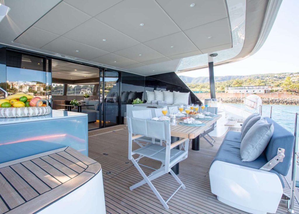 Sunreef 60 "Sunbreeze" – Oberdeck