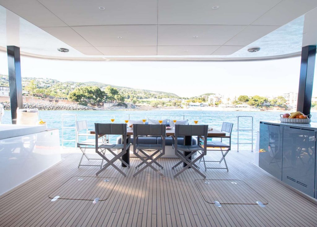 Sunreef 60 "Sunbreeze" – Oberdeck
