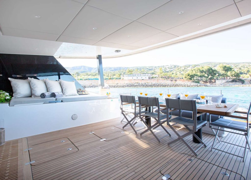 Sunreef 60 "Sunbreeze" – Oberdeck