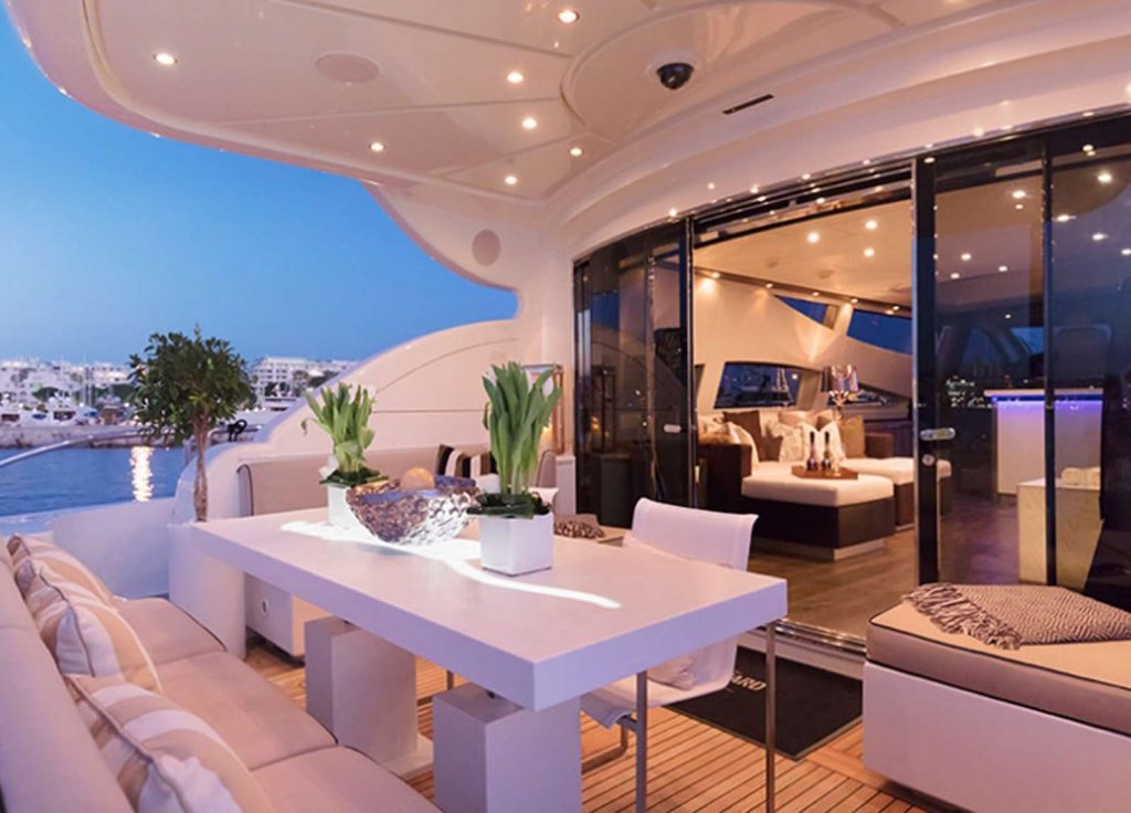 Leopard 34m "Leopard" – Oberdeck