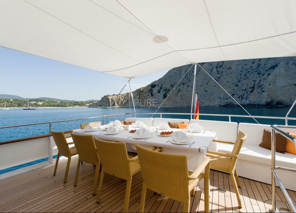 Navetta 31 "Semaya" – Oberdeck