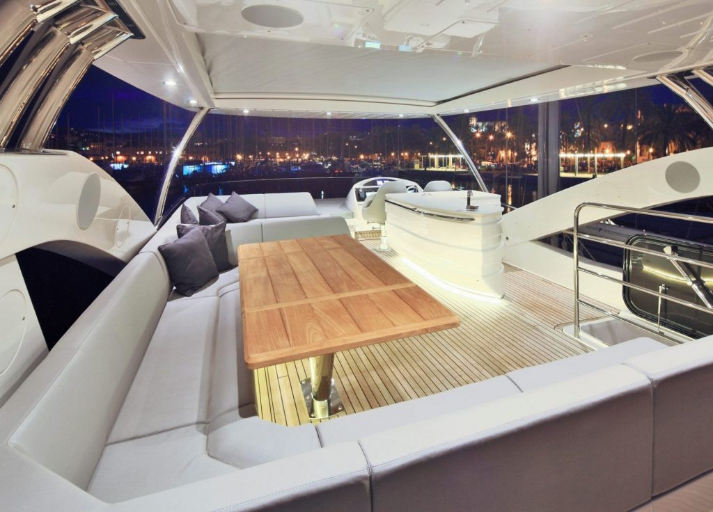 Sunseeker 75 "Raoul W" – Oberdeck