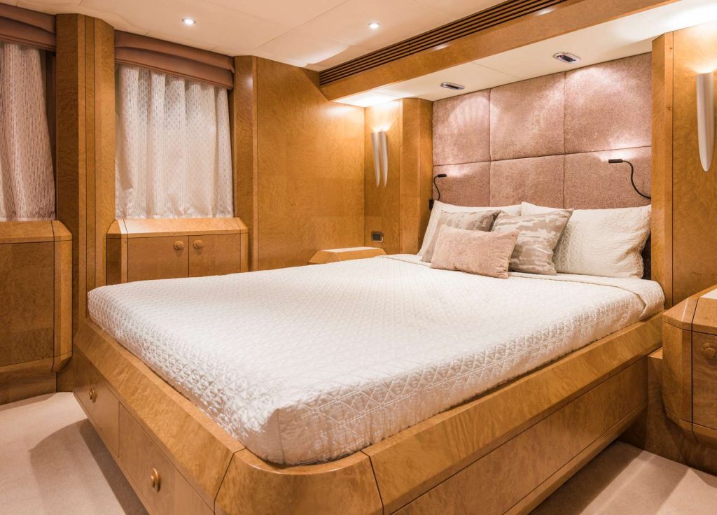 Evolution Yachts 34m "Benita Blue" – VIP-Kabine