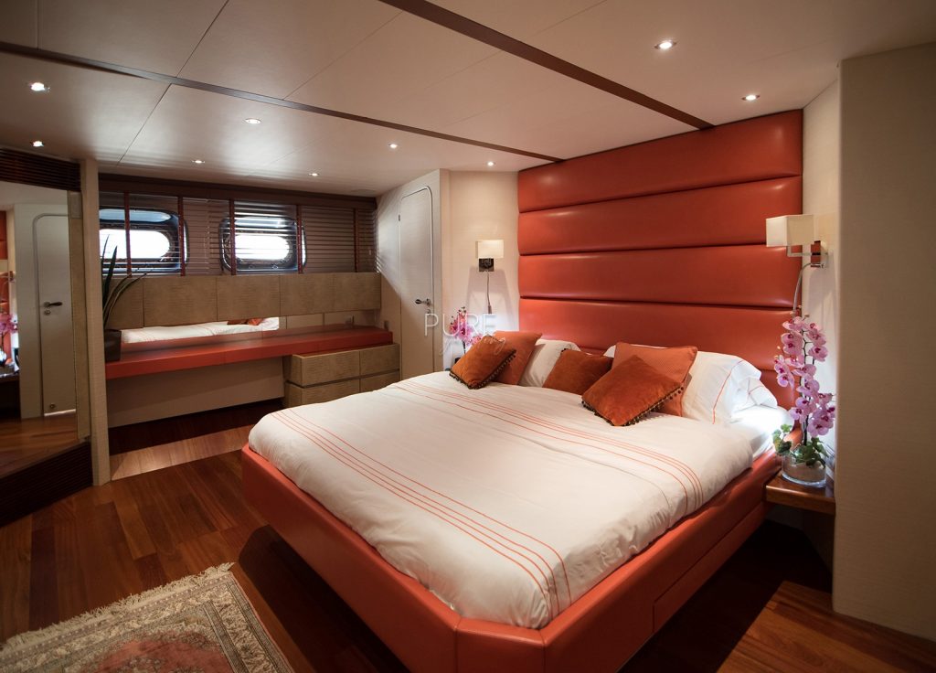 Heesen 28m "Heartbeat of Life" – VIP-Kabine