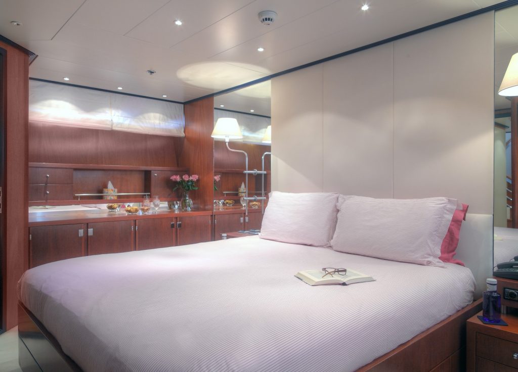 Sanlorenzo 100 "Carom" – VIP-Kabine