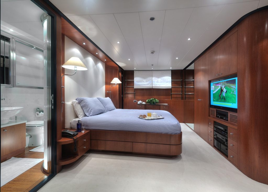 Sanlorenzo 100 "Carom" – VIP-Kabine