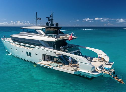 Luxusyacht Sanlorenzo "On Time"